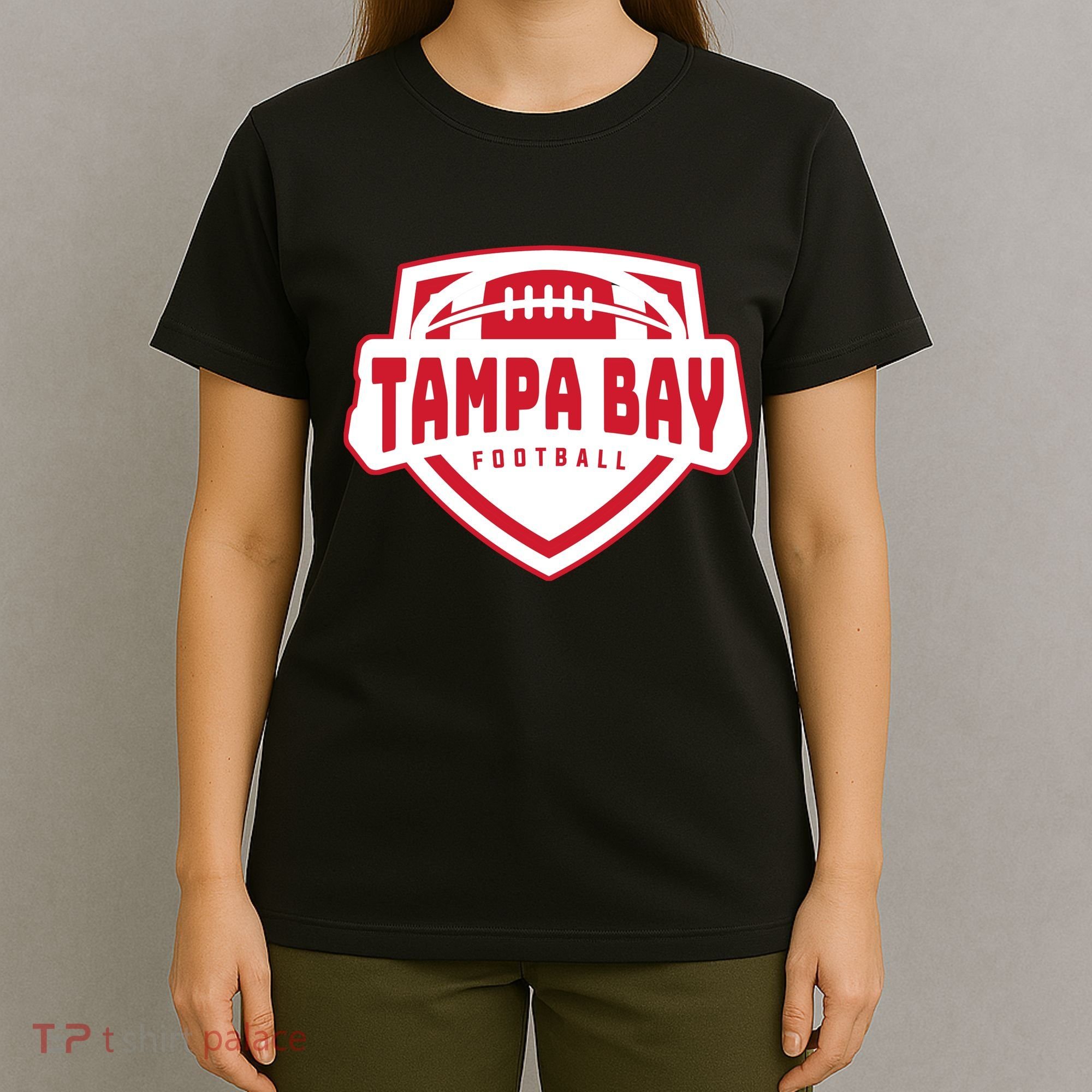 Tampa Bay Football Shield T-Shirt