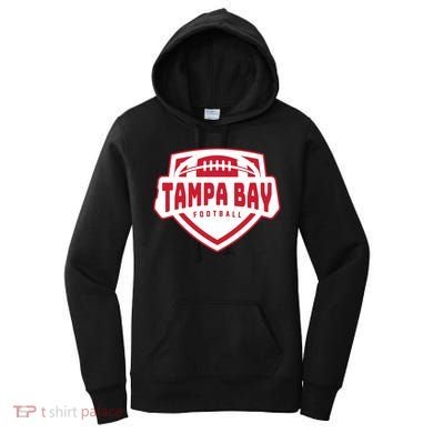 Tampa Bay Football Shield Women's Hoodie