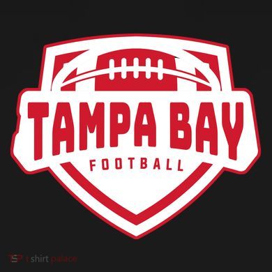 Tampa Bay Football Shield Tote Bag