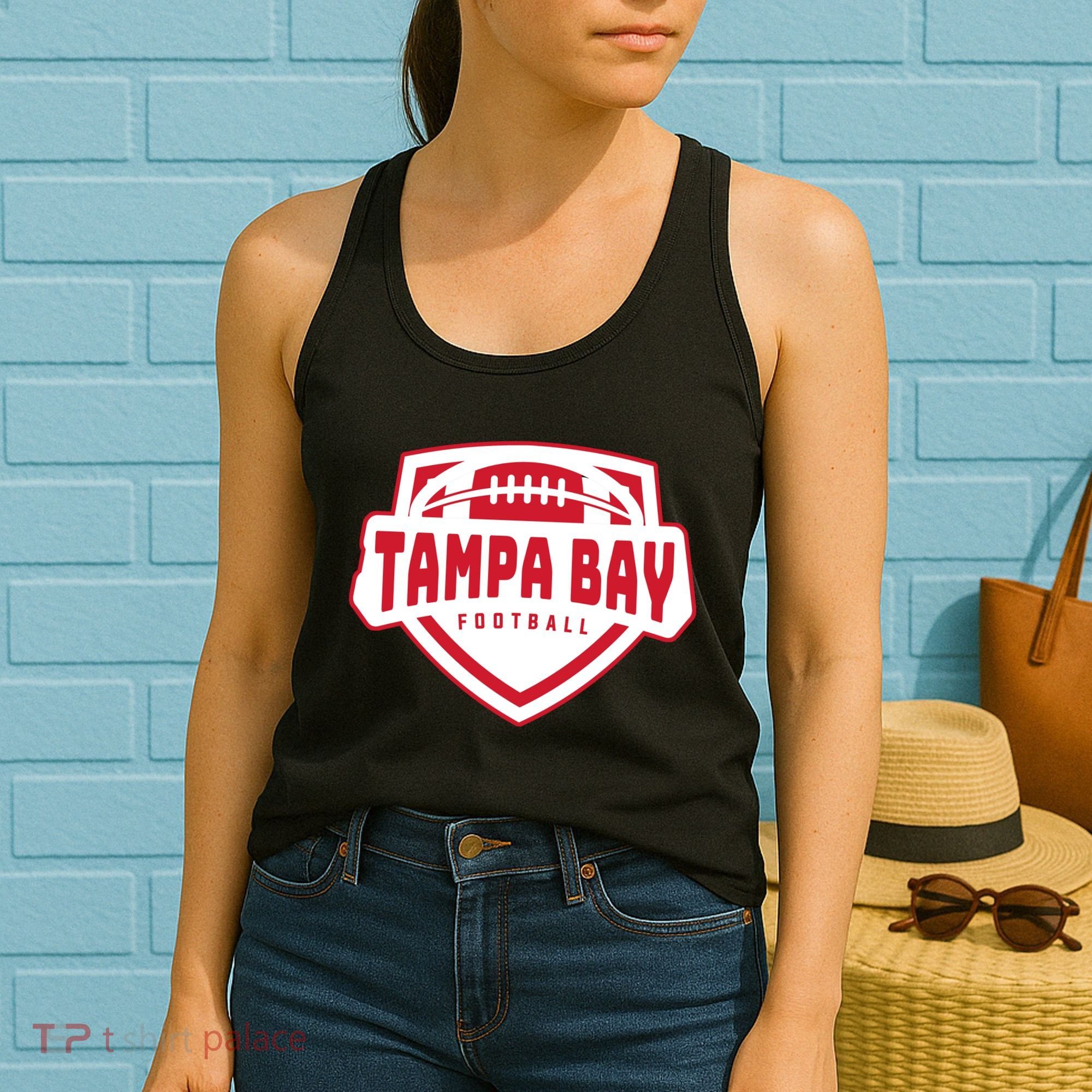 Tampa Bay Football Shield Women's Tank Top