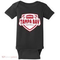 Tampa Bay Football Shield Baby Bodysuit thumb 0