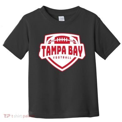 Tampa Bay Football Shield Toddler T-Shirt