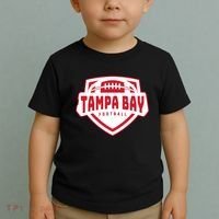 Tampa Bay Football Shield Toddler T-Shirt thumb 2