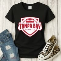 Tampa Bay Football Shield Women's T-Shirt thumb 3