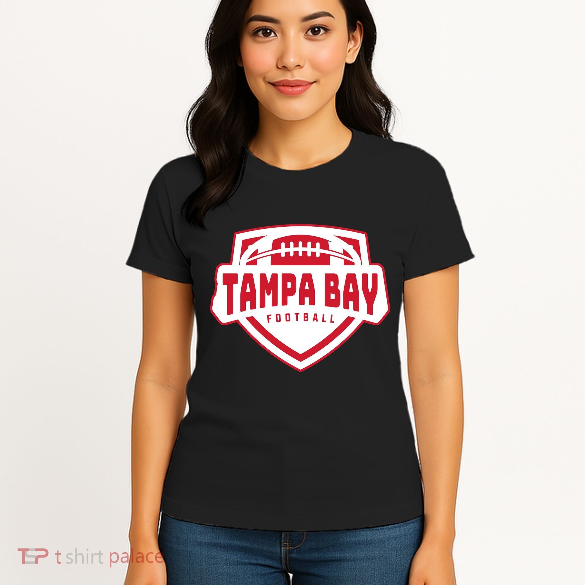 Tampa Bay Football Shield Women's T-Shirt