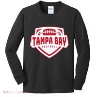 Tampa Bay Football Shield Kids Long Sleeve Shirt thumb 0