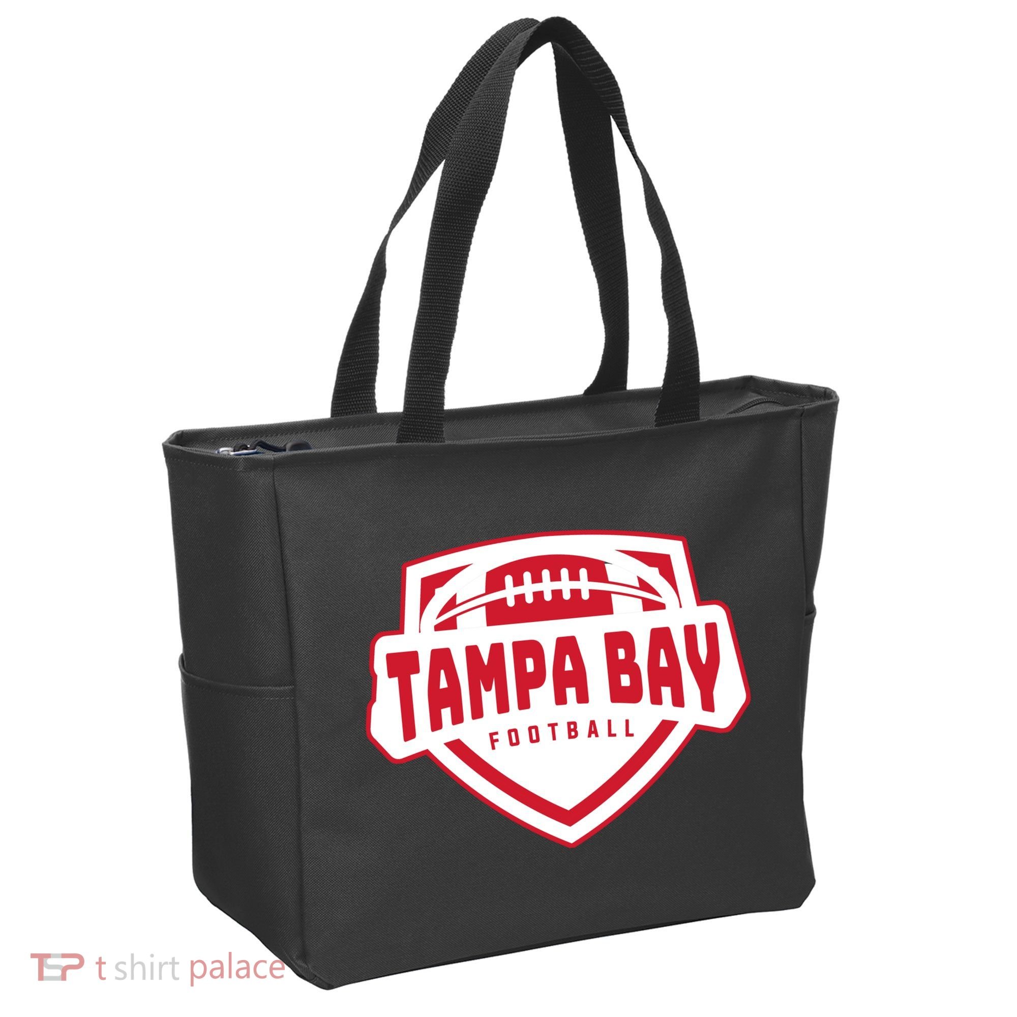 Tampa Bay Football Shield Tote Bag