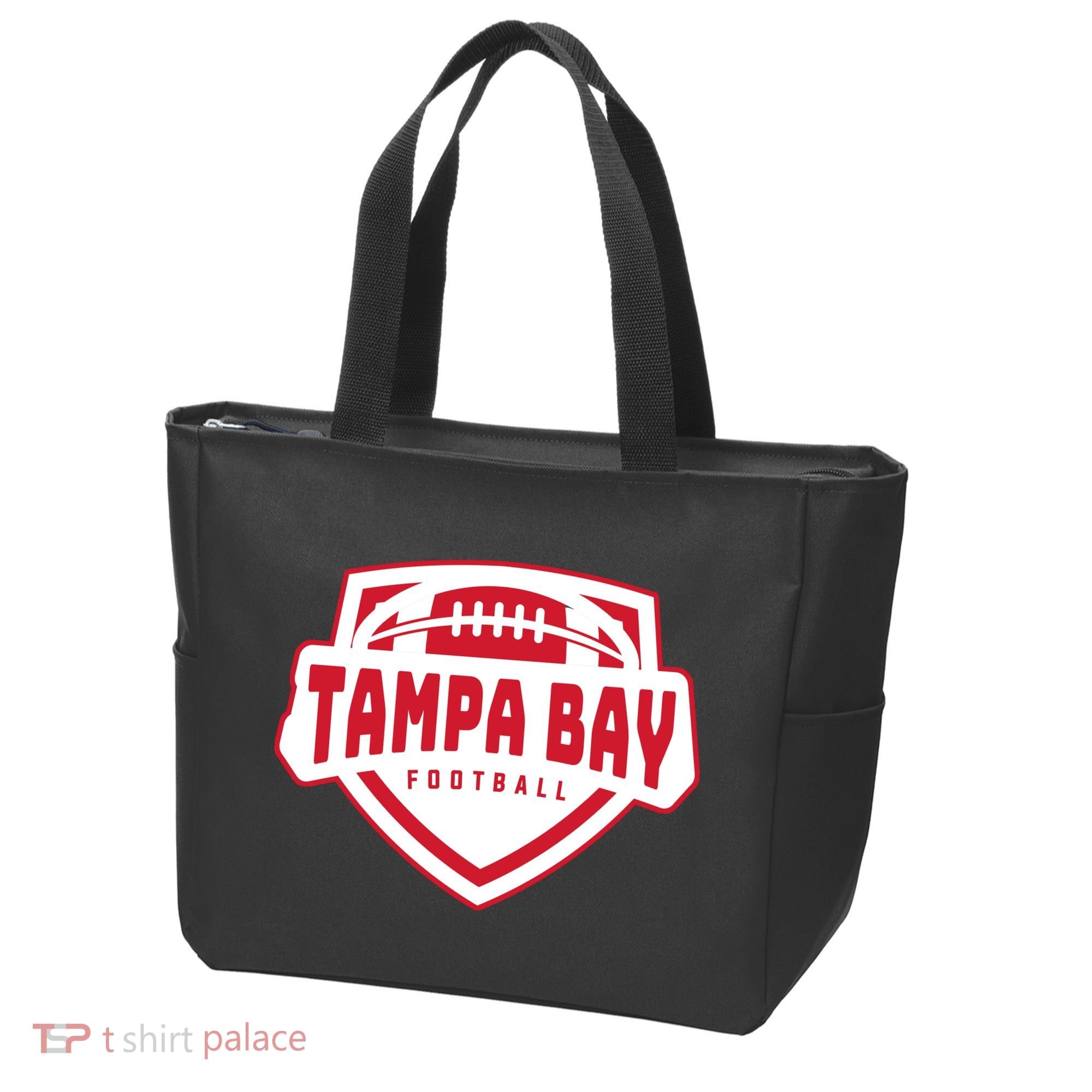 Tampa Bay Football Shield Tote Bag
