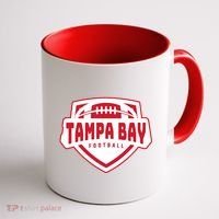 Tampa Bay Football Shield Coffee Mug thumb 1