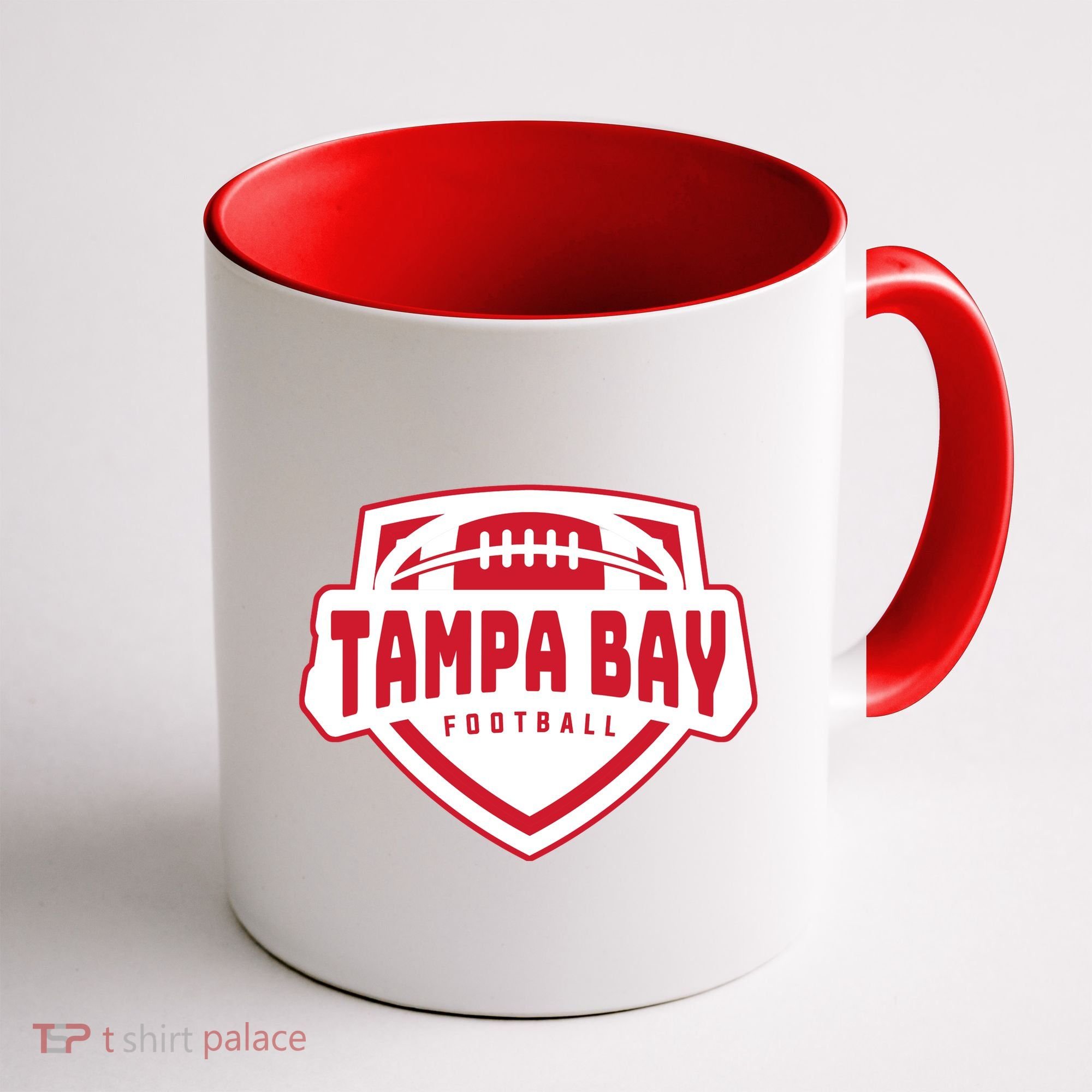 Tampa Bay Football Shield Coffee Mug