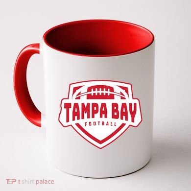 Tampa Bay Football Shield Coffee Mug