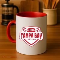Tampa Bay Football Shield Coffee Mug thumb 4