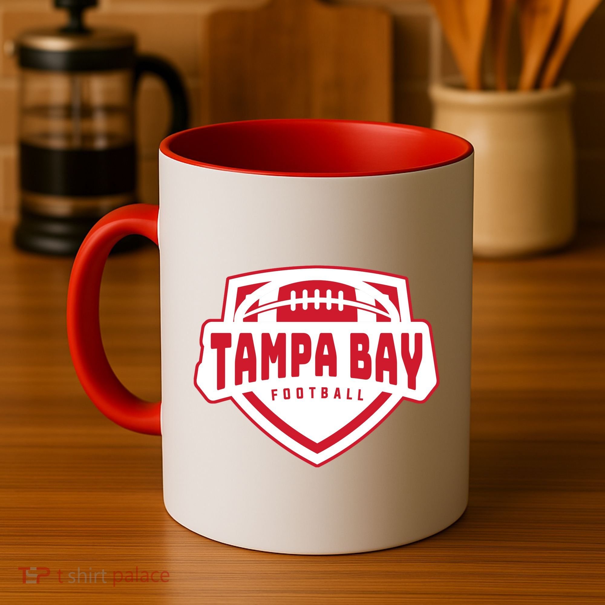 Tampa Bay Football Shield Coffee Mug