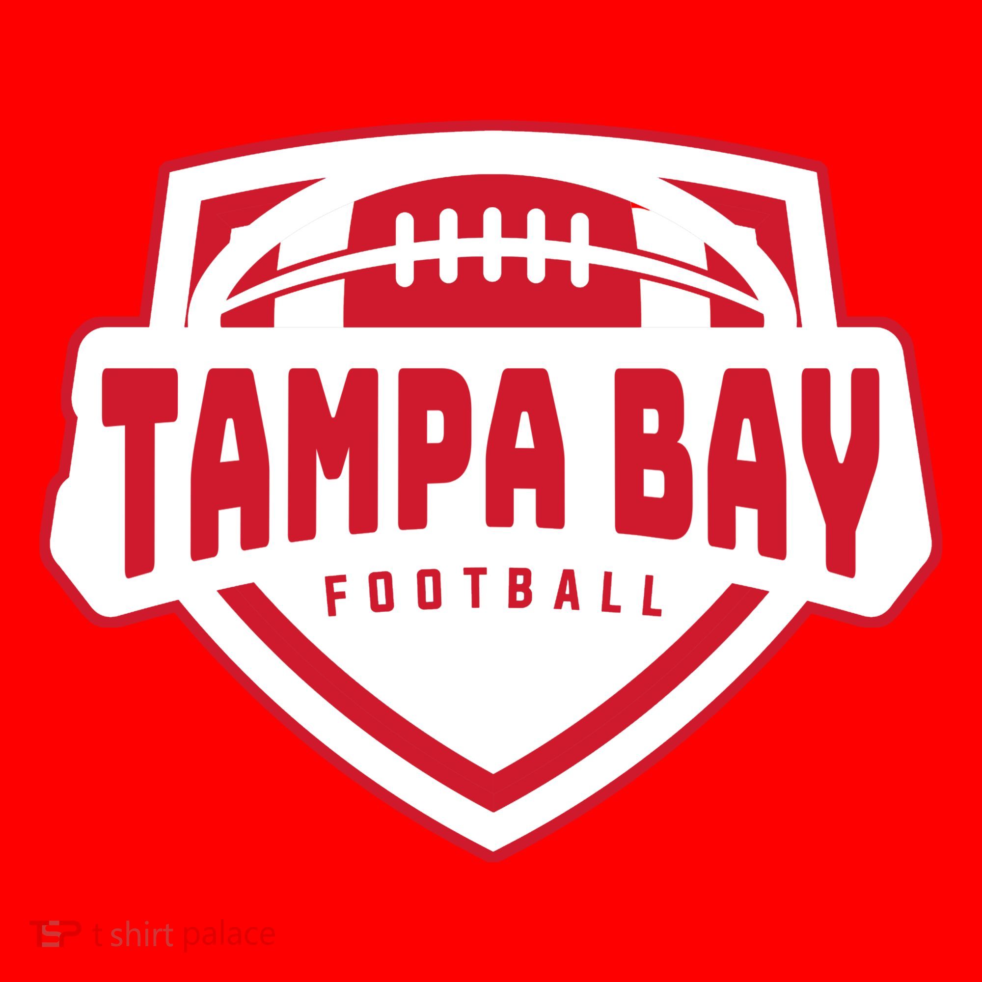 Tampa Bay Football Shield Santa Hat