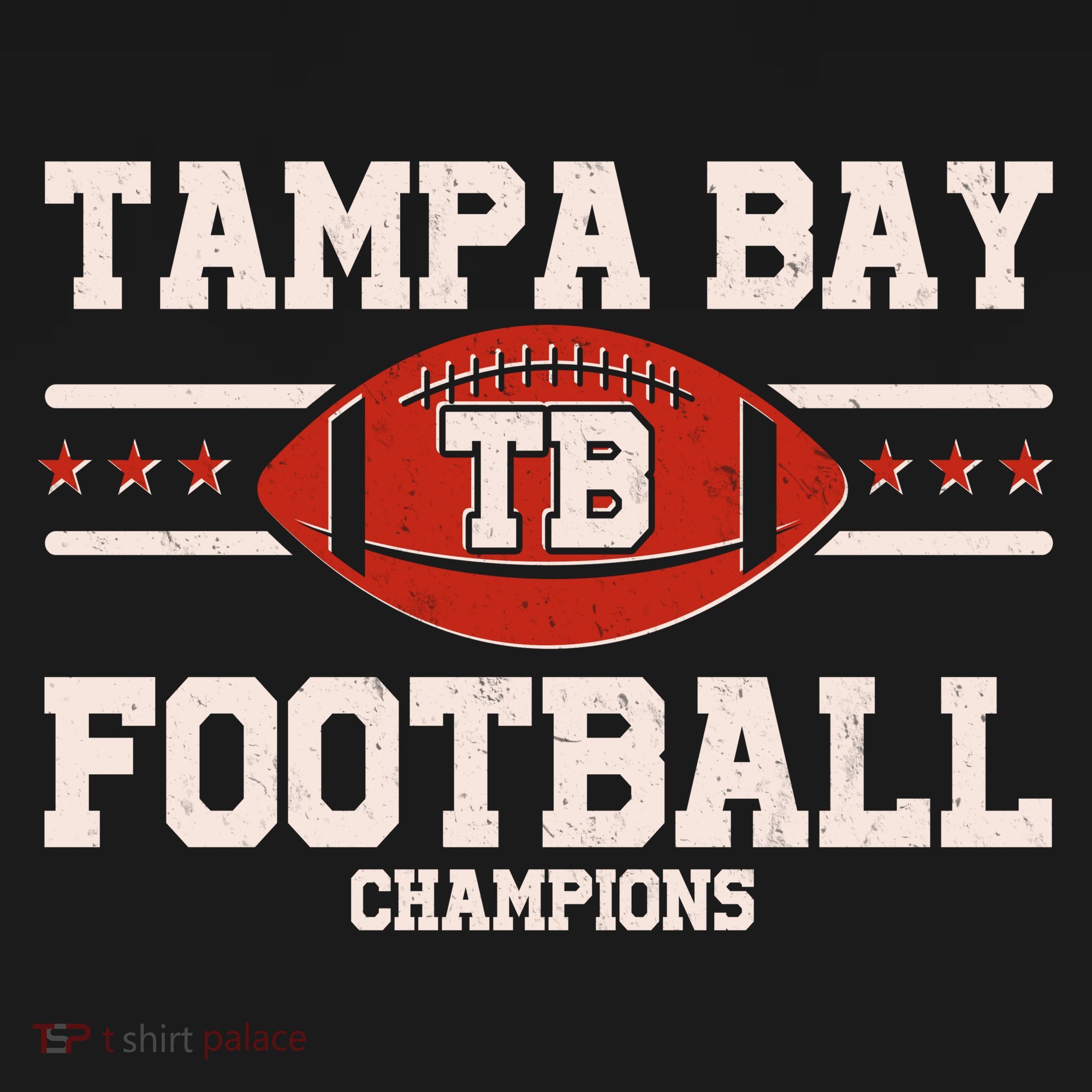 Tampa Bay TB Football Champions Bucket Hat