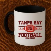 Tampa Bay TB Football Champions Coffee Mug thumb 2