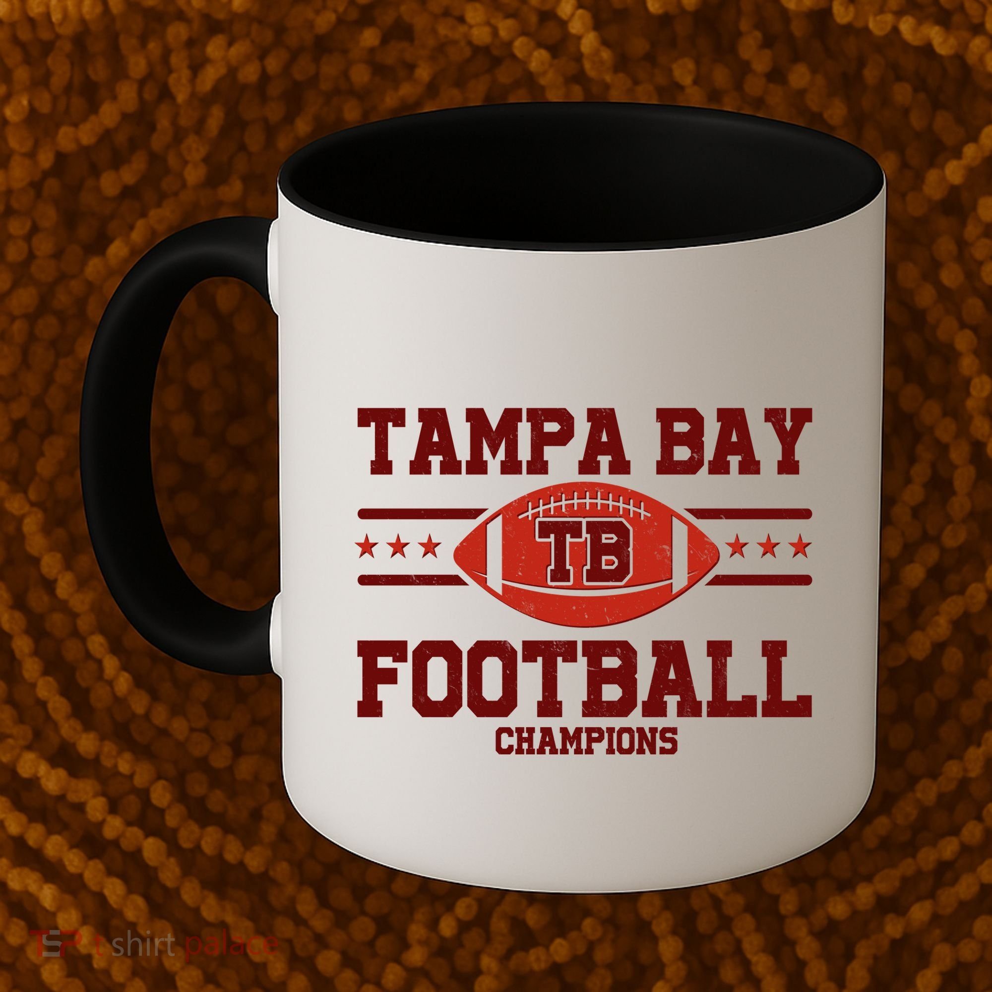 Tampa Bay TB Football Champions Coffee Mug