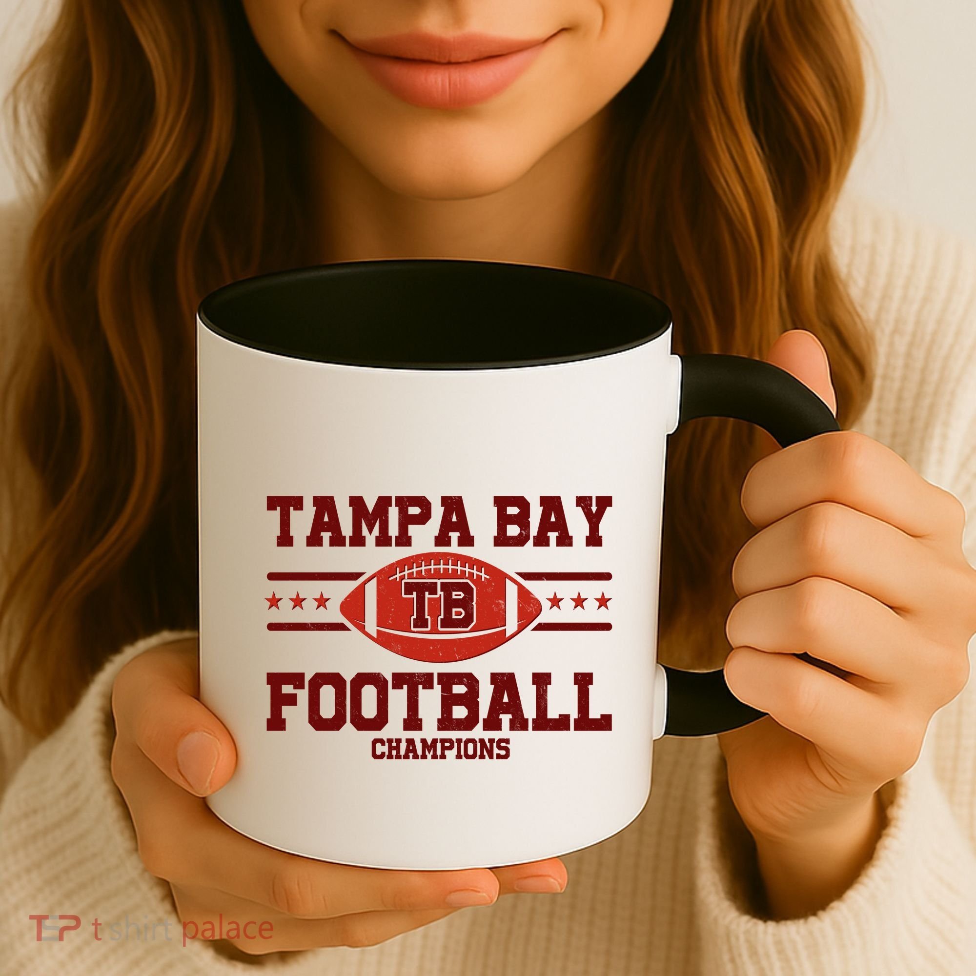 Tampa Bay TB Football Champions Coffee Mug