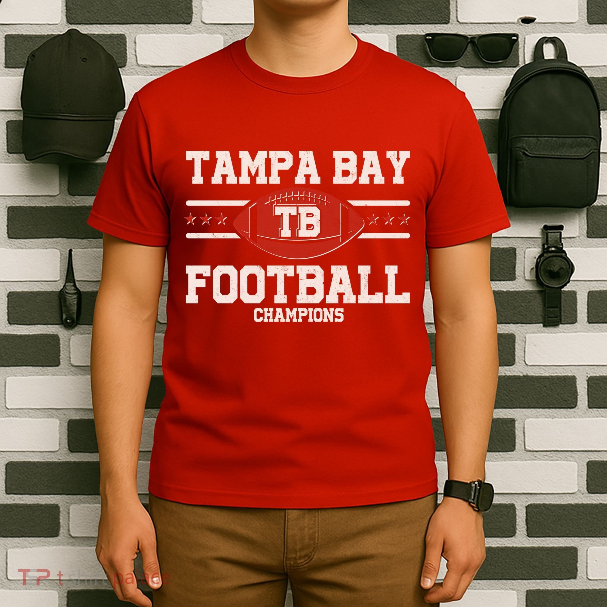 Tampa Bay TB Football Champions T-Shirt