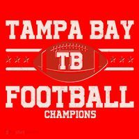 Tampa Bay TB Football Champions Button thumb 1