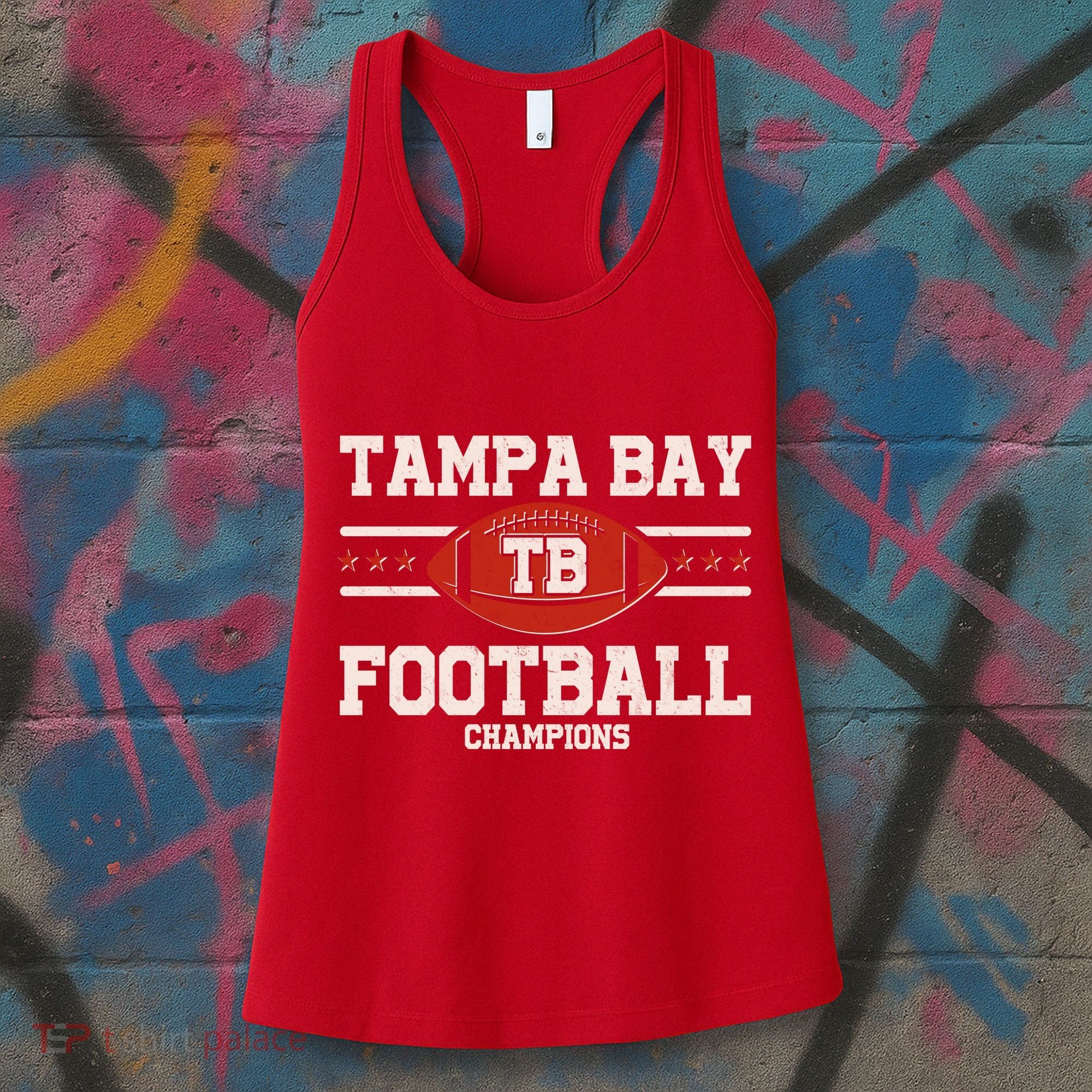 Tampa Bay TB Football Champions Women's Tank Top