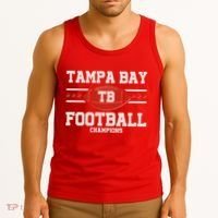 Tampa Bay TB Football Champions Tank Top thumb 3