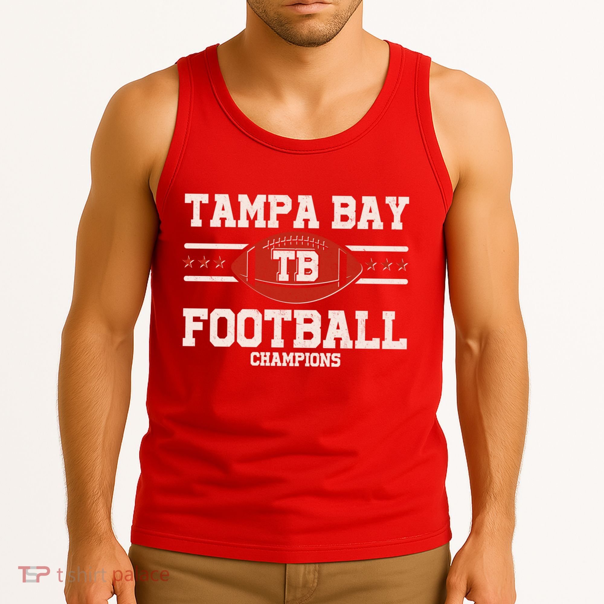Tampa Bay TB Football Champions Tank Top