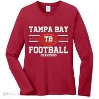 Tampa Bay TB Football Champions Women's Long Sleeve Shirt thumb 0