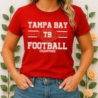 Tampa Bay TB Football Champions Women's T-Shirt thumb 2