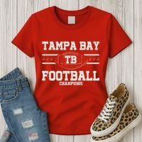 Tampa Bay TB Football Champions Women's T-Shirt thumb 3