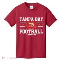 Tampa Bay TB Football Champions Kids T-Shirt thumb 0