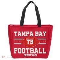 Tampa Bay TB Football Champions Tote Bag thumb 0