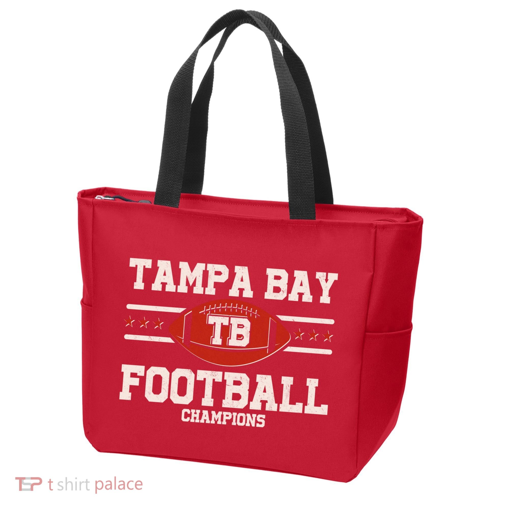 Tampa Bay TB Football Champions Tote Bag