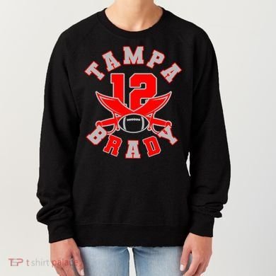 Tampa Brady Number 12 Women's Sweatshirt