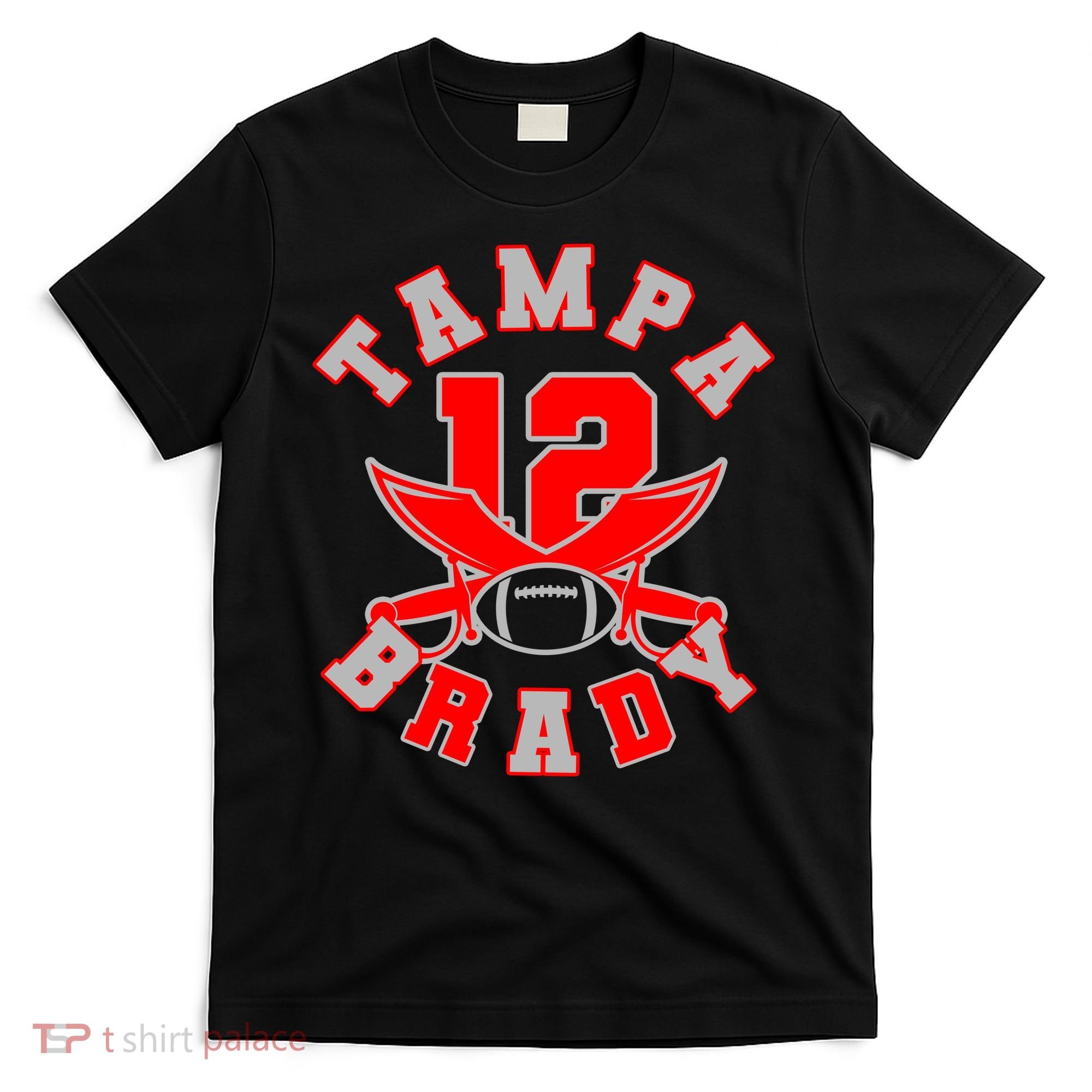 Tampa Brady Number 12 T-Shirt