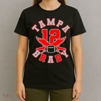Tampa Brady Number 12 T-Shirt thumb 4