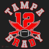 Tampa Brady Number 12 Beanie thumb 2