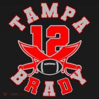 Tampa Brady Number 12 Coaster thumb 2