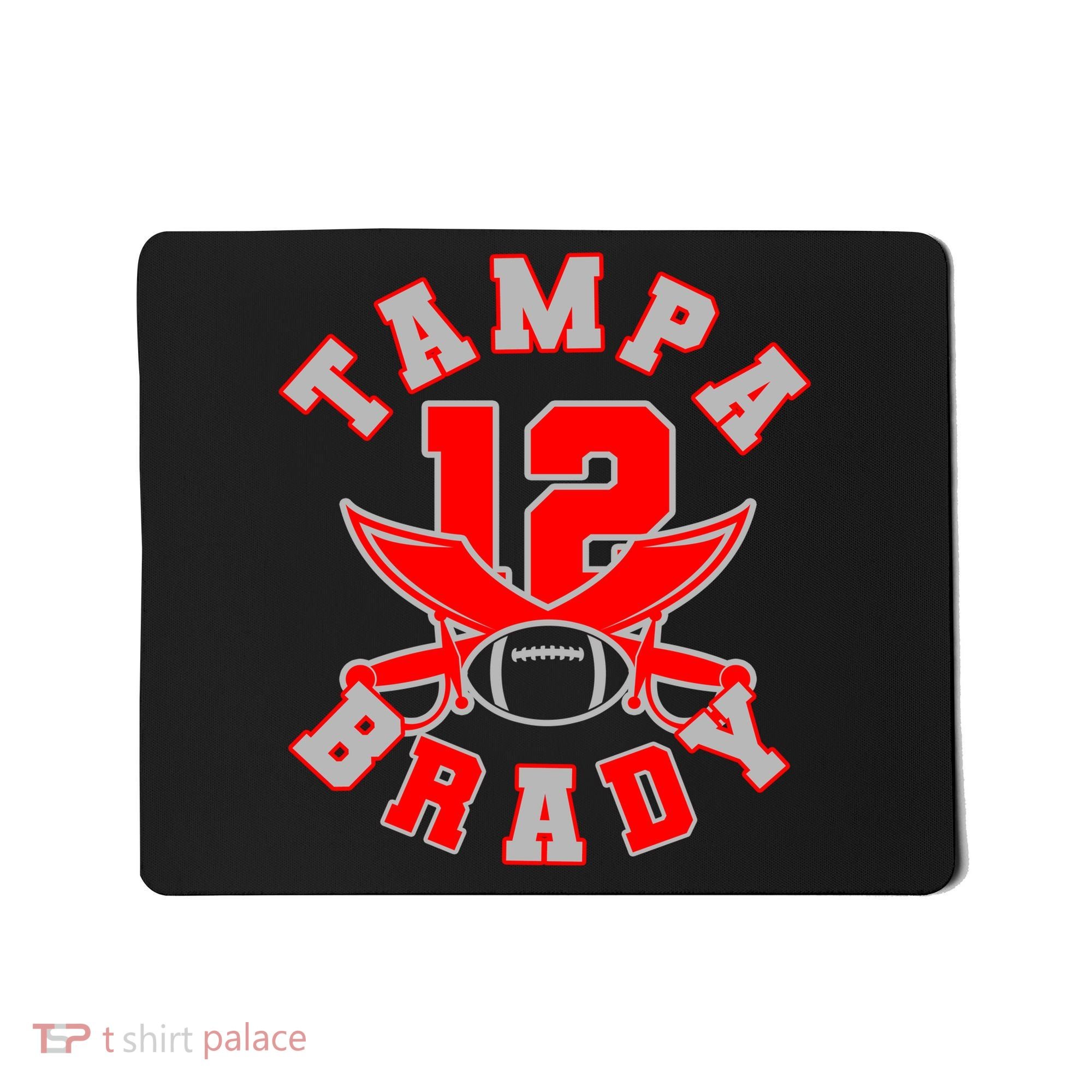 Tampa Brady Number 12 Mousepad