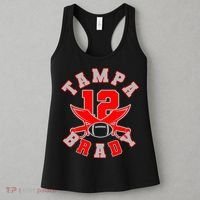 Tampa Brady Number 12 Women's Tank Top thumb 3