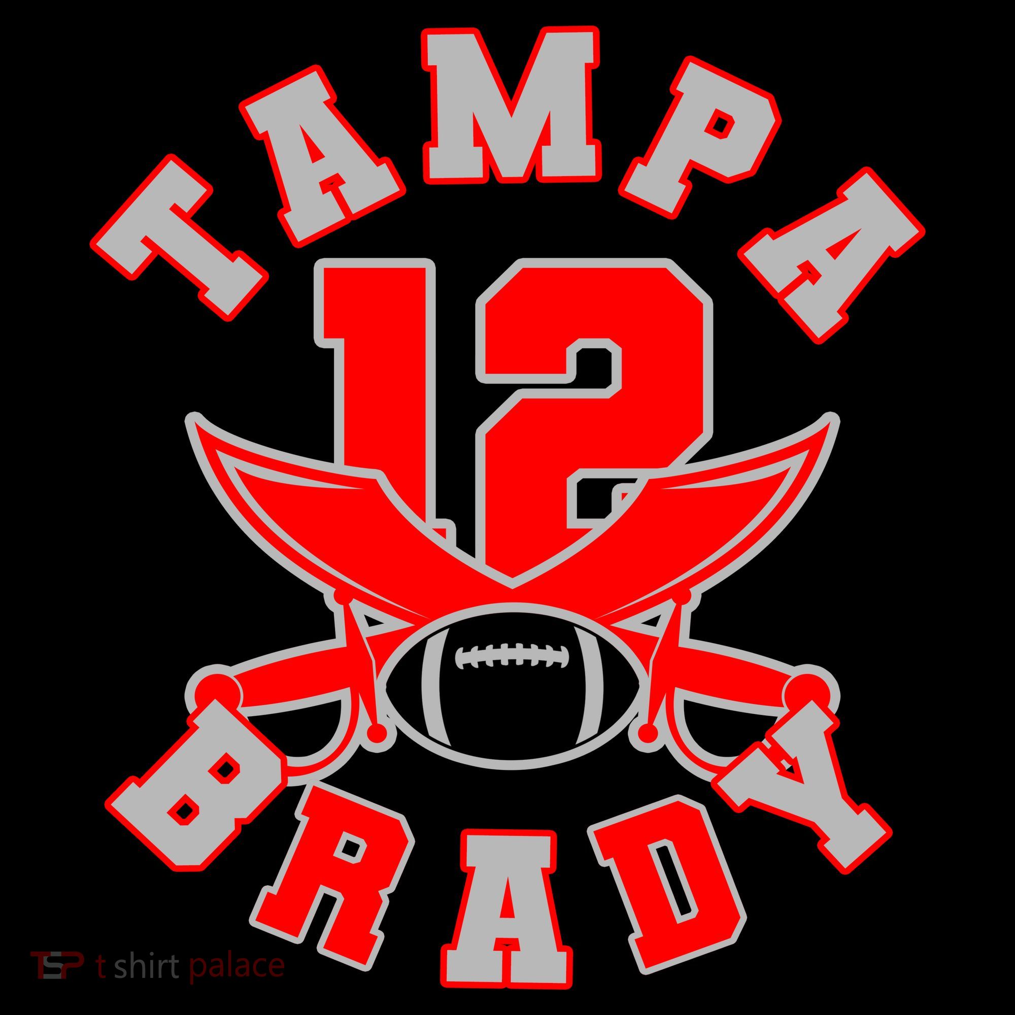 Tampa Brady Number 12 Women's Tank Top
