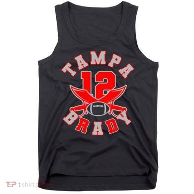 Tampa Brady Number 12 Tank Top