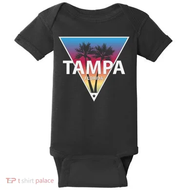 Tampa Florida Baby Bodysuit