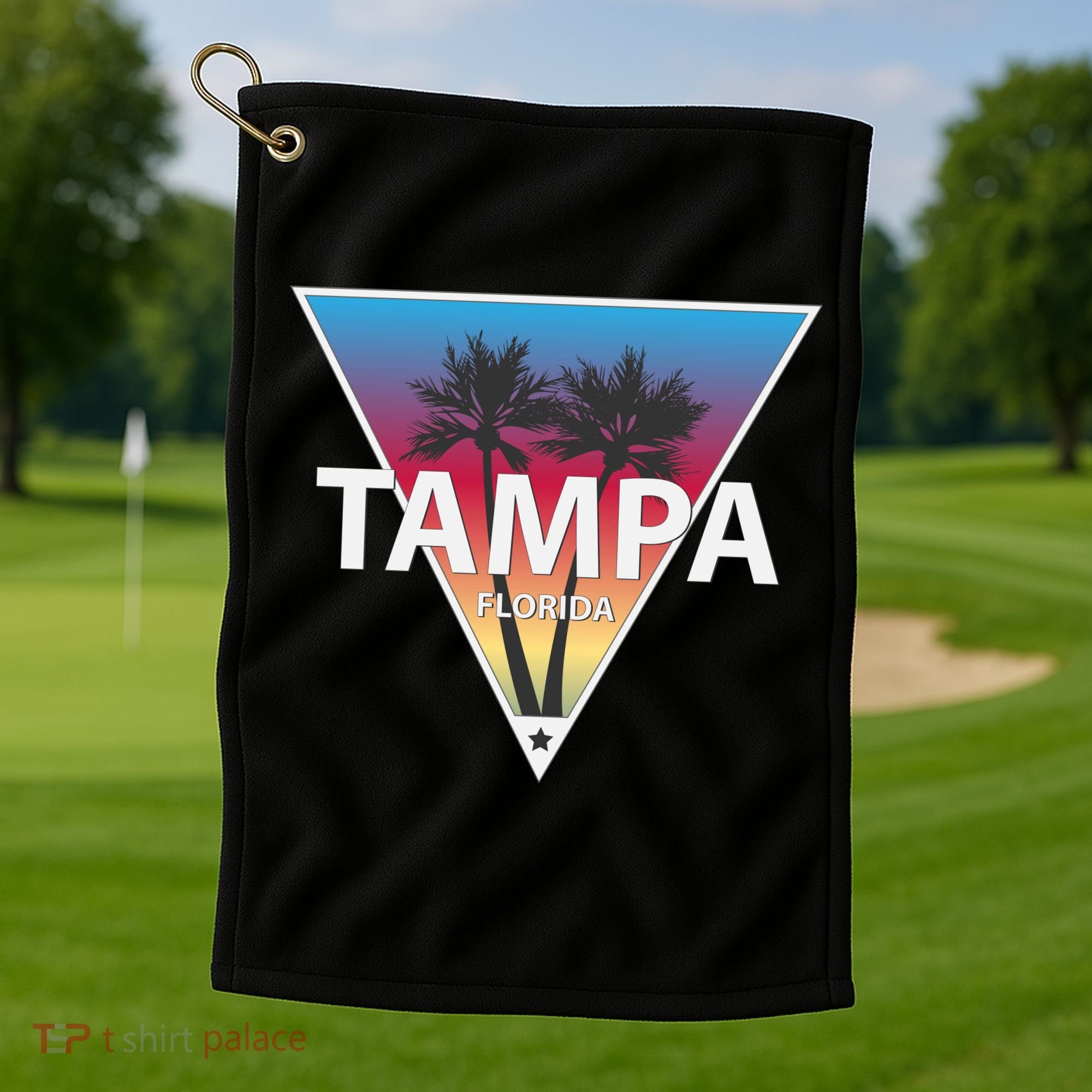 Tampa Florida Golf Towel