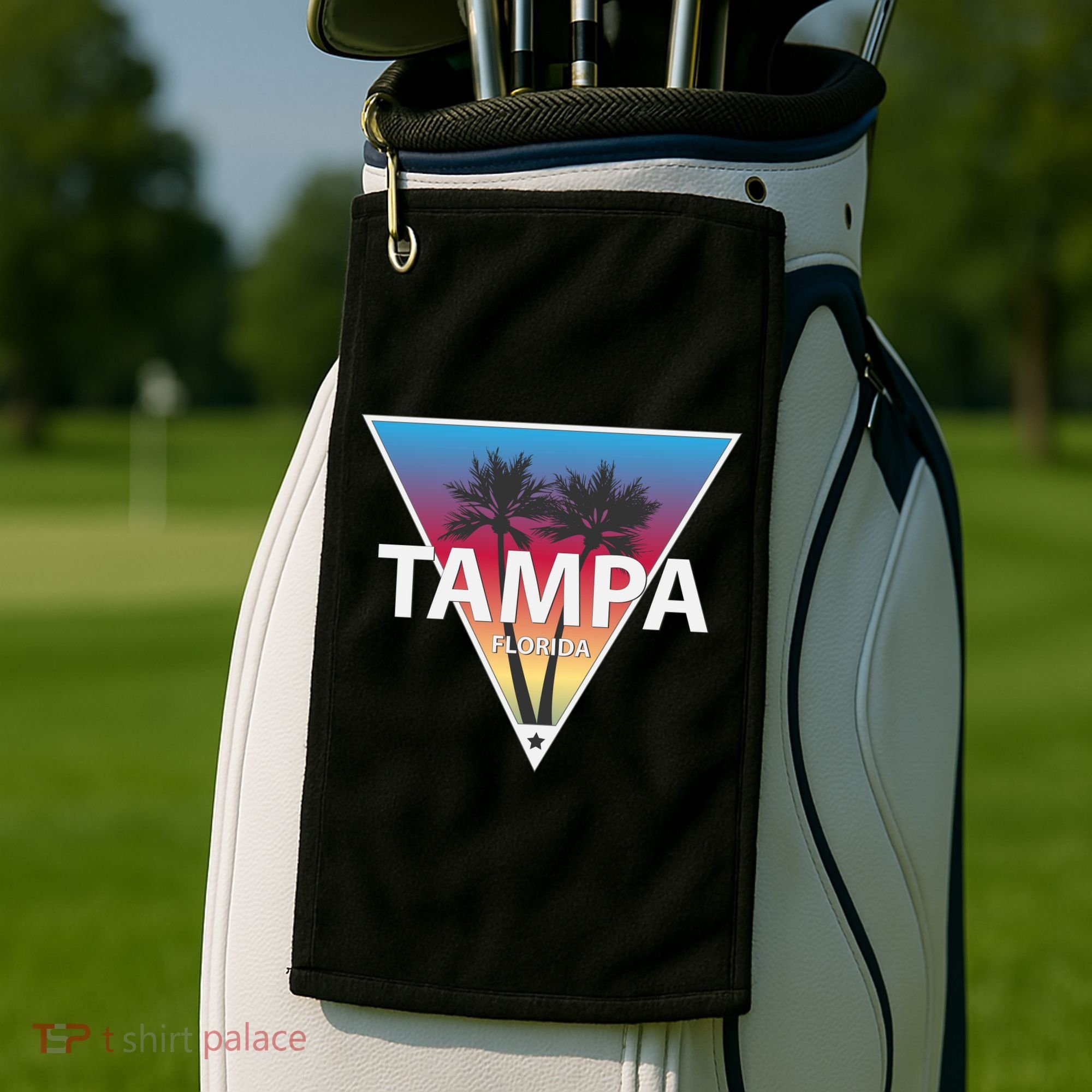 Tampa Florida Golf Towel