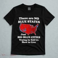 There Are No Blue States Only Big Blue Cities T-Shirt thumb 5