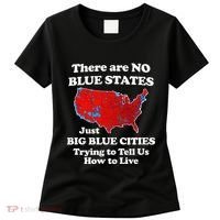 There Are No Blue States Only Big Blue Cities Women's T-Shirt thumb 0