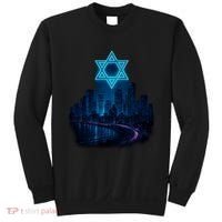 Tel Aviv Neon Futuristic Sweatshirt thumb 0
