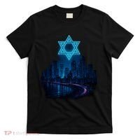 Tel Aviv Neon Futuristic T-Shirt thumb 0