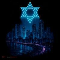 Tel Aviv Neon Futuristic Coffee Mug thumb 5
